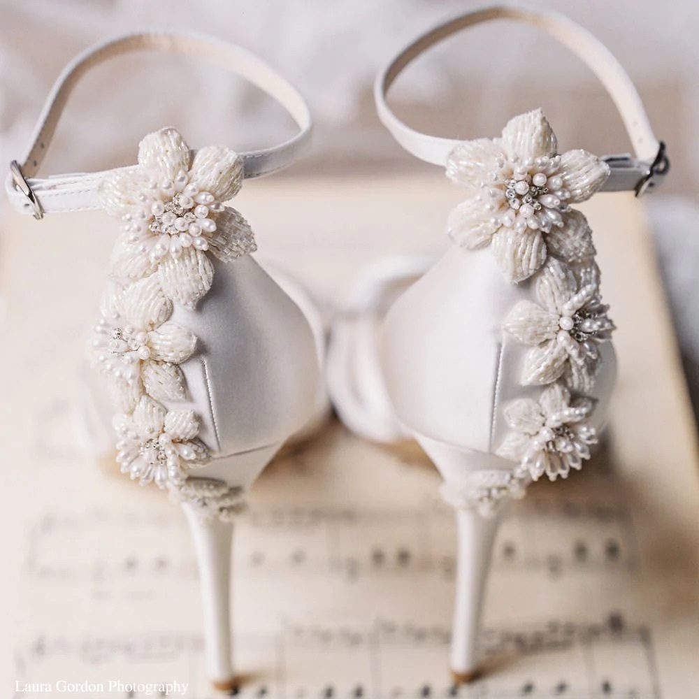 Bella Belle Gardenia heels. Size 9. Ivory. Brand new.